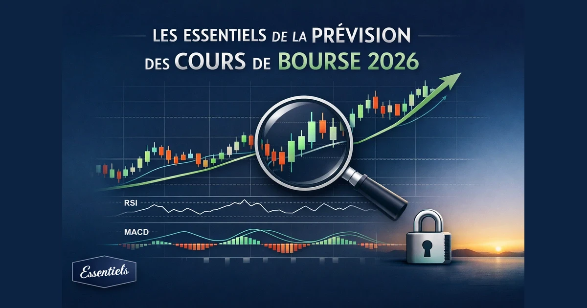 La prévision des cours de Bourse 2026 - graphique et gestion du risque