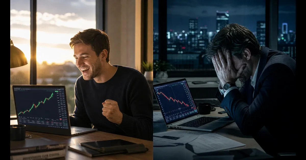 investisseur comparaison actions vs obligations experience 15 ans marchés financiers contraste emotionnel debutant expert