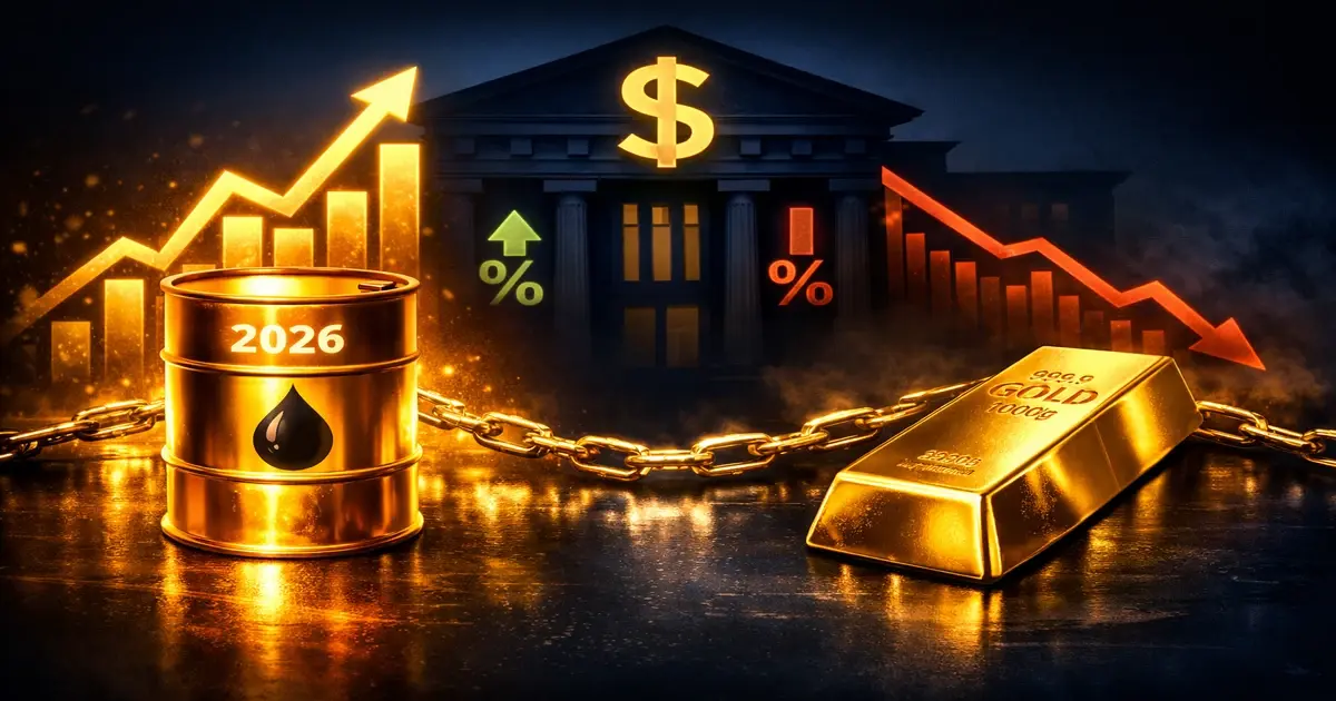 Pétrole et or 2026 analyse des banques centrales et volatilité des marchés