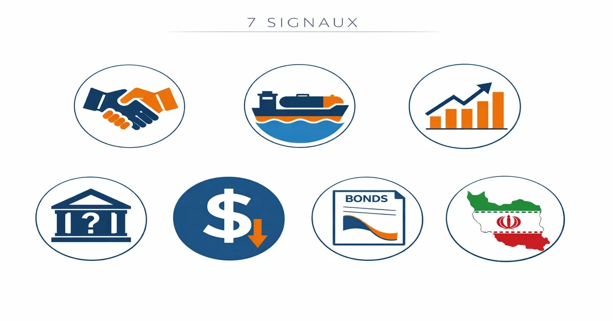 Infographie crise économique mondiale 7 signaux alertes