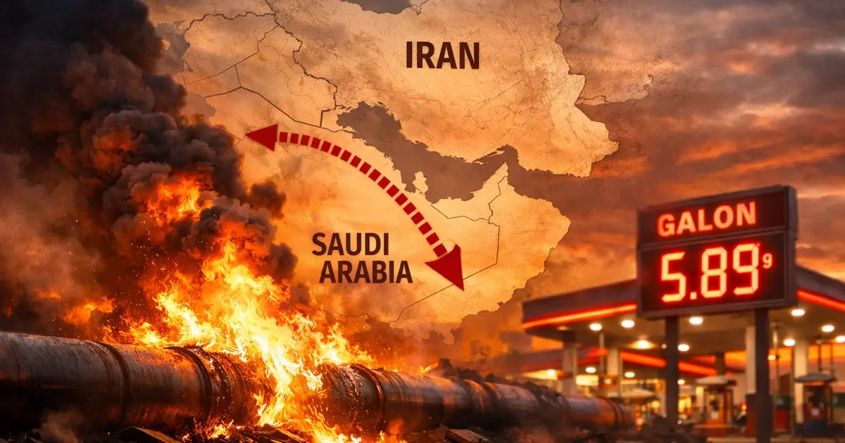 inflation essence attaques Iran pipeline strategique flambee prix petrole