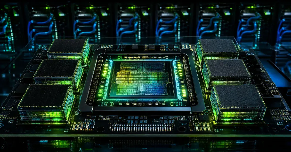 chips AI NVIDIA GPU architecture Blackwell pour data centers et intelligence artificielle