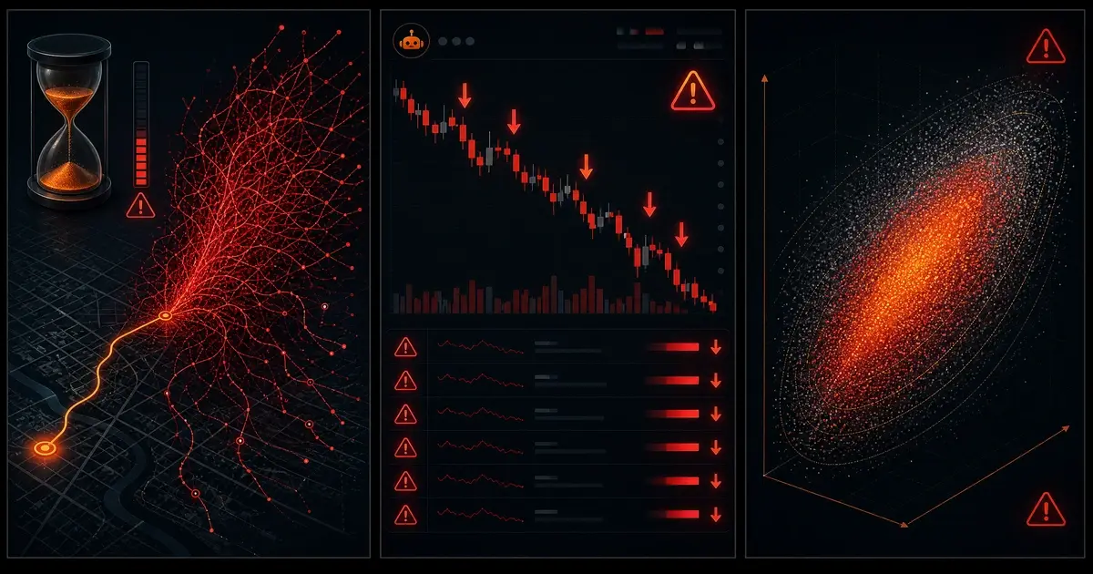 Trois exemples d echec des algorithmes de recherche en IA explosion exponentielle bot de trading perdant optimisation continue impossible