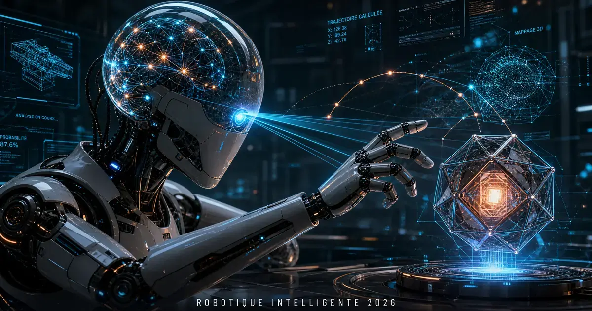 Robotique intelligente 2026 robot autonome perception-action IA réseaux neuronaux